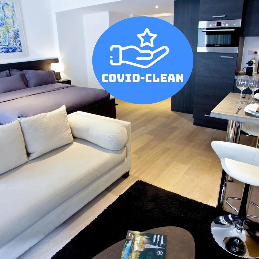 Flat Moliere Apartment Brussel Bagian luar foto